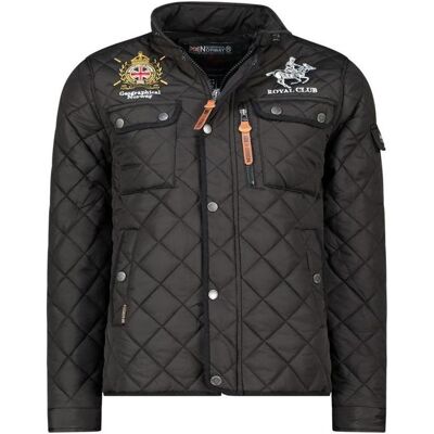 Geographical Norway BELIFICIO HOMMES 001 NOIR (WY4492H/GN-NOIR), Carte géographique - Publicité Geographical Norway BELIFICIO HOMMES 001 NOIR (WY4492H/GN-NOIR), Carte géographique - Publicité