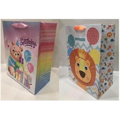 Fresh, Emballage cadeau, Dekotasche Augen gross Löwe/Teddybär - Publicité Fresh, Emballage cadeau, Dekotasche Augen gross Löwe/Teddybär - Publicité