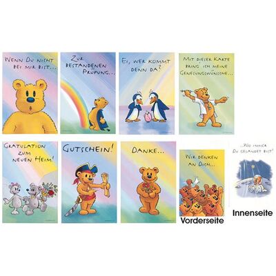 Magni, Carte de vœux + papier à lettres, Cartes de voeux de 100, 8 couleurs assorties (100 pcs) - Publicité Magni, Carte de vœux + papier à lettres, Cartes de voeux de 100, 8 couleurs assorties (100 pcs) - Publicité