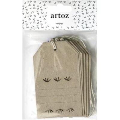 Artoz, Emballage cadeau, Hangtag - Publicité Artoz, Emballage cadeau, Hangtag - Publicité