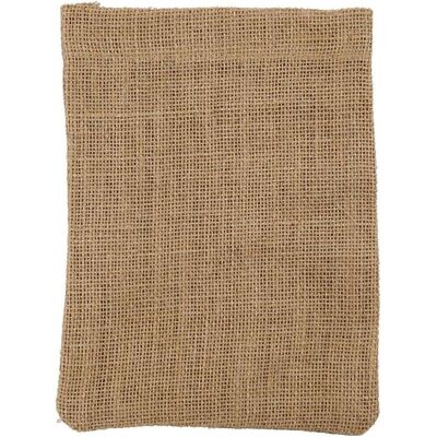 Creativ Company, Emballage cadeau, Sac en jute 15 x 20 cm (4x) - Publicité Creativ Company, Emballage cadeau, Sac en jute 15 x 20 cm (4x) - Publicité