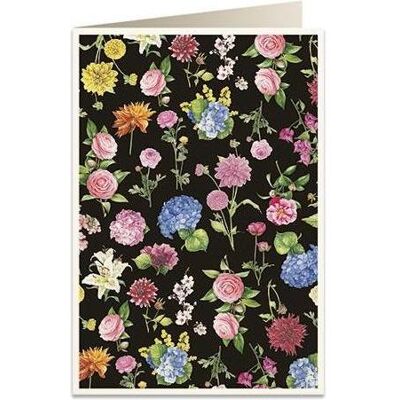 Tassotti, Carte de vœux + papier à lettres, B6 Karte + Umschlag 5988 Blumen - Publicité Tassotti, Carte de vœux + papier à lettres, B6 Karte + Umschlag 5988 Blumen - Publicité