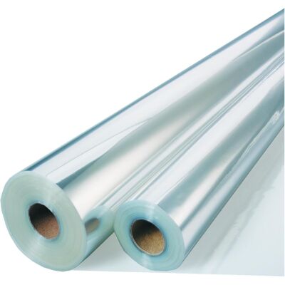 Folia, Emballage cadeau, Film cadeau, transparent, 50 cm x 5 m (1x) - Publicité Folia, Emballage cadeau, Film cadeau, transparent, 50 cm x 5 m (1x) - Publicité