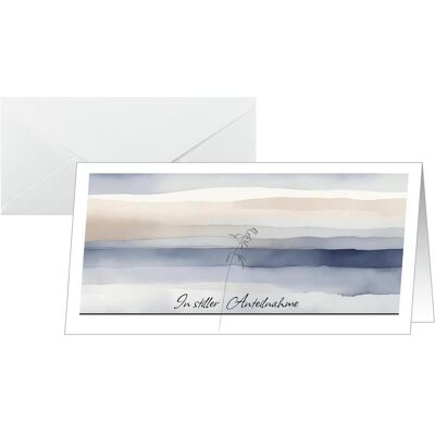 Sigel, Carte de vœux + papier à lettres, Cartes de condoléances Cartes à motif Cartes (10 pcs) - Publicité Sigel, Carte de vœux + papier à lettres, Cartes de condoléances Cartes à motif Cartes (10 pcs) - Publicité