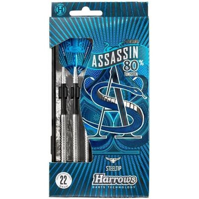 Harrows Assassin Darts 80% Steeltip (19 g) - Publicité Harrows Assassin Darts 80% Steeltip (19 g) - Publicité