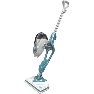 Black & Decker BHSM1610DSM, Nettoyeur vapeur, Blanc, Turquoise - Publicité Black & Decker BHSM1610DSM, Nettoyeur vapeur, Blanc, Turquoise - Publicité