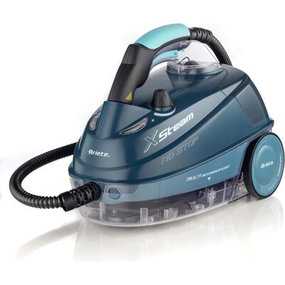 Ariete XSteam No Stop 4147/BL, Nettoyeur vapeur, Bleu - Publicité Ariete XSteam No Stop 4147/BL, Nettoyeur vapeur, Bleu - Publicité