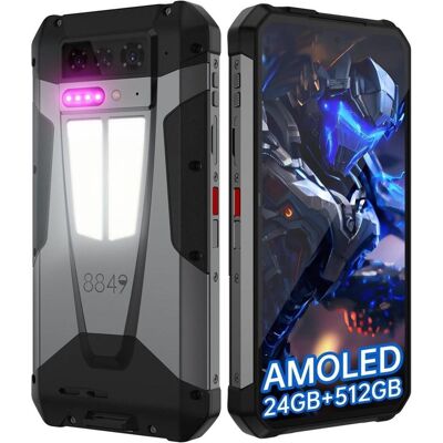 Unihertz Tank 4 (512 Go, Noir, 6.78", Double SIM hybride, 5G), Téléphone portable, Noir - Publicité Unihertz Tank 4 (512 Go, Noir, 6.78", Double SIM hybride, 5G), Téléphone portable, Noir - Publicité