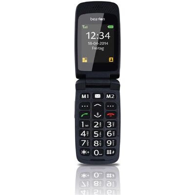Bea-Fon SL450 (2.20"), Téléphone portable à touches, Noir - Publicité Bea-Fon SL450 (2.20"), Téléphone portable à touches, Noir - Publicité