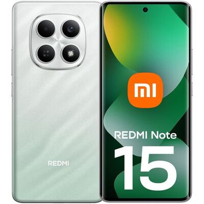 Xiaomi Redmi Note 15 (256 Go, Forest Green, 6.77", Double SIM hybride, 4G), Téléphone portable, Vert - Publicité Xiaomi Redmi Note 15 (256 Go, Forest Green, 6.77", Double SIM hybride, 4G), Téléphone portable, Vert - Publicité