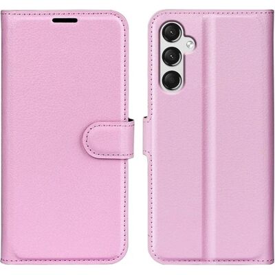 Screenguard - Samsung Galaxy A16 5G - Cuir - Rose - Case - Publicité Screenguard - Samsung Galaxy A16 5G - Cuir - Rose - Case - Publicité