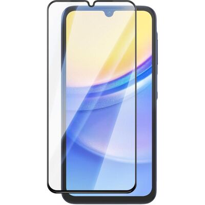 OEM Szkło hartowane ULTRA STRONG 45kg do SAMSUNG A15 4G / A15 5G (Samsung Galaxy A15), Téléphone portable : film de protection, Noir - Publicité OEM Szkło hartowane ULTRA STRONG 45kg do SAMSUNG A15 4G / A15 5G (Samsung Galaxy A15), Téléphone portable : film de protection, Noir - Publicité