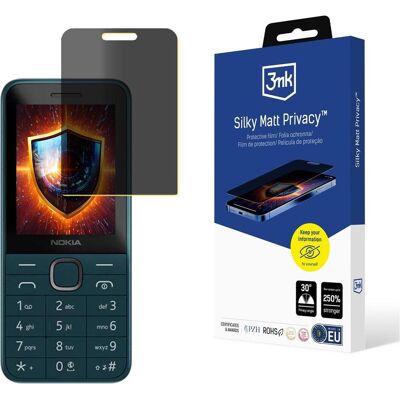 3MK Nokia 225 4G (2024) - Silky Matt Privacy, Pièces de rechange pour appareils mobiles, Transparent - Publicité 3MK Nokia 225 4G (2024) - Silky Matt Privacy, Pièces de rechange pour appareils mobiles, Transparent - Publicité