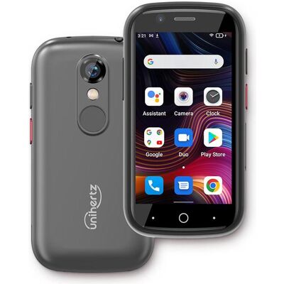 Unihertz Jelly 2E (64 Go, Silver, 3", Double SIM hybride, 4G), Téléphone portable, Argent, Gris - Publicité Unihertz Jelly 2E (64 Go, Silver, 3", Double SIM hybride, 4G), Téléphone portable, Argent, Gris - Publicité