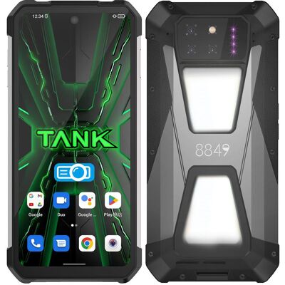 Unihertz Tank 3S (256 Go, Gris<br/, Noir, Double SIM, 5G), Téléphone portable, Noir, Gris - Publicité Unihertz Tank 3S (256 Go, Gris<br/, Noir, Double SIM, 5G), Téléphone portable, Noir, Gris - Publicité