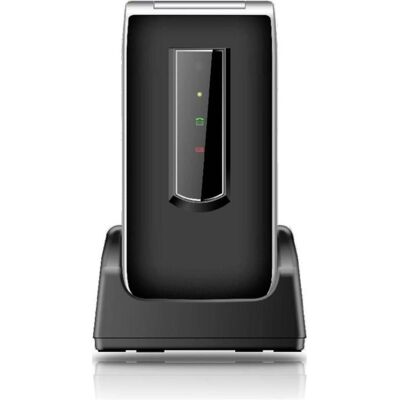 Bea-Fon SL495 (2.40"), Téléphone portable à touches, Argent, Noir - Publicité Bea-Fon SL495 (2.40"), Téléphone portable à touches, Argent, Noir - Publicité