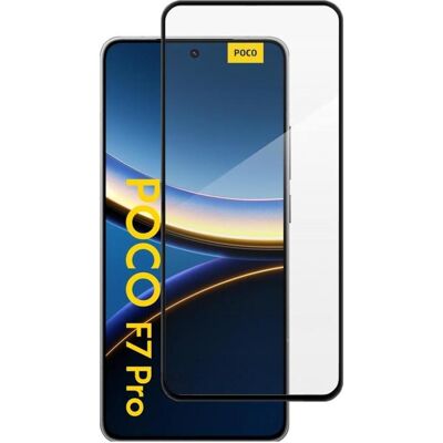 Screenguard Full Screen Panzerglas Schutzfolie 2.5D 9H (Xiaomi Poco F7 Pro), Téléphone portable : film de protection, Noir - Publicité Screenguard Full Screen Panzerglas Schutzfolie 2.5D 9H (Xiaomi Poco F7 Pro), Téléphone portable : film de protection, Noir - Publicité