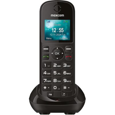 Maxcom MM 35D SE Téléphone, Téléphone, Noir - Publicité Maxcom MM 35D SE Téléphone, Téléphone, Noir - Publicité
