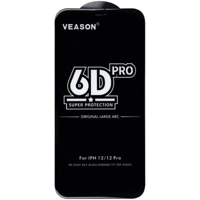 NoName Protective glass Veason 6D Pro Veason Glass - for Xiaomi Redmi 12 / Redmi 13 black (1 pcs, Xiaomi Redmi 12, Xiaomi Redmi 13), Téléphone portable : film de protection, Noir - Publicité NoName Protective glass Veason 6D Pro Veason Glass - for Xiaomi Redmi 12 / Redmi 13 black (1 pcs, Xiaomi Redmi 12, Xiaomi Redmi 13), Téléphone portable : film de protection, Noir - Publicité