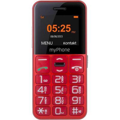 Myphone Halo Easy - Rouge - Publicité Myphone Halo Easy - Rouge - Publicité