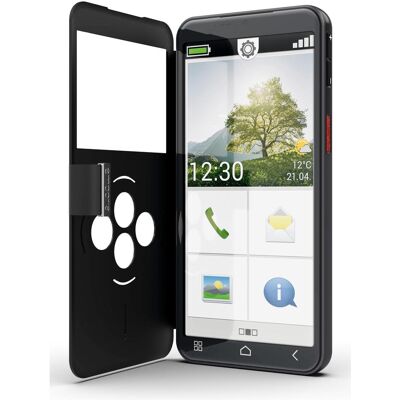 Emporia Smart.7 lite (128 Go, Noir, 5.45", SIM simple, 4G), Téléphone portable, Noir - Publicité Emporia Smart.7 lite (128 Go, Noir, 5.45", SIM simple, 4G), Téléphone portable, Noir - Publicité