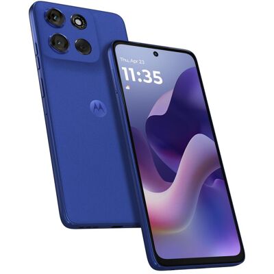 Motorola Moto G56 (256 Go, Bleu, 6.72", SIM + eSIM, 5G), Téléphone portable, Bleu - Publicité Motorola Moto G56 (256 Go, Bleu, 6.72", SIM + eSIM, 5G), Téléphone portable, Bleu - Publicité