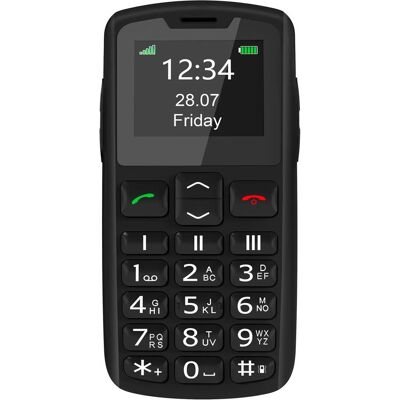 Bea-Fon SL230 (1.80"), Téléphone portable à touches, Noir - Publicité Bea-Fon SL230 (1.80"), Téléphone portable à touches, Noir - Publicité