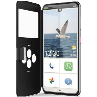 Emporia Smart.8 5G (128 Go, Noir, Noir, 6.36", Double SIM, 5G), Téléphone portable, Noir - Publicité Emporia Smart.8 5G (128 Go, Noir, Noir, 6.36", Double SIM, 5G), Téléphone portable, Noir - Publicité