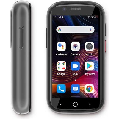 Unihertz Jelly 2E (64 Go, Silver, 3", Double SIM hybride, 4G), Téléphone portable, Gris, Argent - Publicité Unihertz Jelly 2E (64 Go, Silver, 3", Double SIM hybride, 4G), Téléphone portable, Gris, Argent - Publicité
