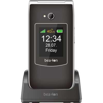 Bea-Fon SL645 LTE schwarz-silber (2.80", 1.30 Mpx), Téléphone portable à touches, Noir, Argent - Publicité Bea-Fon SL645 LTE schwarz-silber (2.80", 1.30 Mpx), Téléphone portable à touches, Noir, Argent - Publicité