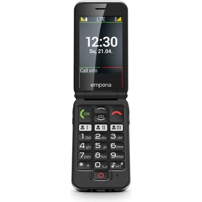 Emporia Joy LTE V228 (2.80", 2 Mpx), Téléphone portable à touches, Noir - Publicité Emporia Joy LTE V228 (2.80", 2 Mpx), Téléphone portable à touches, Noir - Publicité