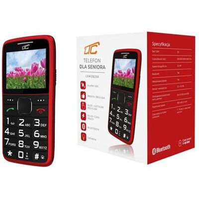 Maxcom Téléphone mobile Makso TELEPHONE GSM MOB20 TELEPHONE POUR SENIORS 2G, Téléphone portable à touches, Rouge, Bleu, Noir - Publicité Maxcom Téléphone mobile Makso TELEPHONE GSM MOB20 TELEPHONE POUR SENIORS 2G, Téléphone portable à touches, Rouge, Bleu, Noir - Publicité