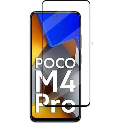 Screenguard Xiaomi Poco M4 Pro 4G Full Screen Protective Glass 2.5D 9H (Xiaomi Poco M4 Pro), Téléphone portable : film de protection, Noir - Publicité Screenguard Xiaomi Poco M4 Pro 4G Full Screen Protective Glass 2.5D 9H (Xiaomi Poco M4 Pro), Téléphone portable : film de protection, Noir - Publicité