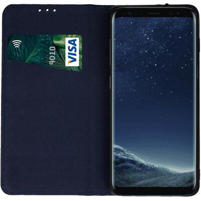 OEM Smart Pro en cuir véritable pour Samsung Galaxy A35 5G bleu marine (Samsung Galaxy A35), Pièces de rechange pour appareils mobiles, Bleu - Publicité OEM Smart Pro en cuir véritable pour Samsung Galaxy A35 5G bleu marine (Samsung Galaxy A35), Pièces de rechange pour appareils mobiles, Bleu - Publicité
