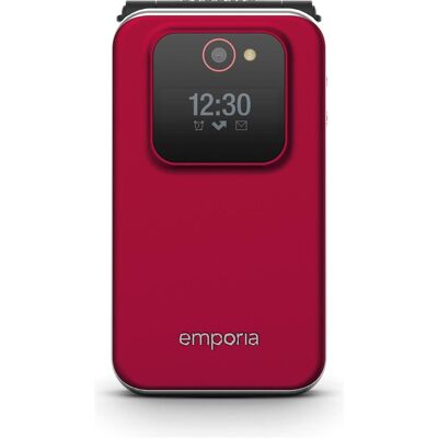 Emporia JOY LTE V228 New (2.80", 2 Mpx), Téléphone portable à touches, Rouge - Publicité Emporia JOY LTE V228 New (2.80", 2 Mpx), Téléphone portable à touches, Rouge - Publicité