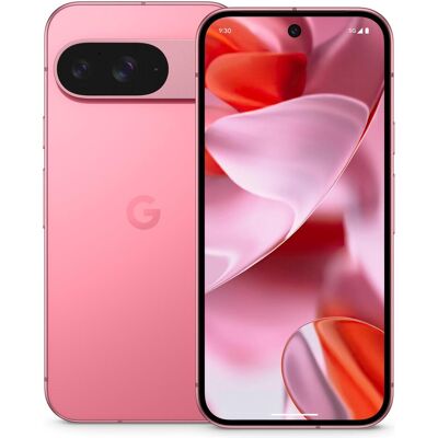 Google 9 (128 Go, Frange, 6.30", SIM + eSIM, 5G), Téléphone portable, Rose - Publicité Google 9 (128 Go, Frange, 6.30", SIM + eSIM, 5G), Téléphone portable, Rose - Publicité