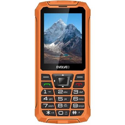 Evolveo Strongphone Z6 Dualsim Orange (2.80", 2 Mpx), Téléphone portable à touches, Orange - Publicité Evolveo Strongphone Z6 Dualsim Orange (2.80", 2 Mpx), Téléphone portable à touches, Orange - Publicité