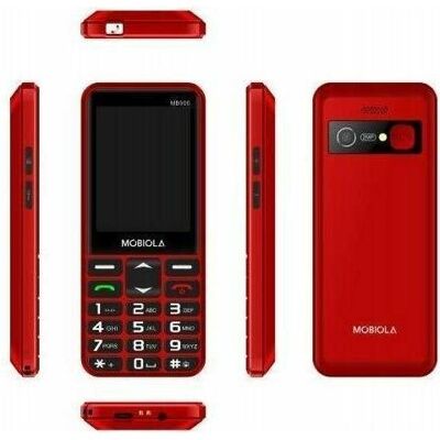 NoName Mobiola telefon dla seniora MB900 4G czerwony 48MB/128MB, Téléphone portable à touches, Rouge - Publicité NoName Mobiola telefon dla seniora MB900 4G czerwony 48MB/128MB, Téléphone portable à touches, Rouge - Publicité