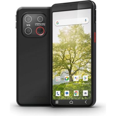 Emporia Smart.7lite 4G E7LT noir (128 Go, Noir, 5.45", SIM simple, 4G), Téléphone portable, Noir - Publicité Emporia Smart.7lite 4G E7LT noir (128 Go, Noir, 5.45", SIM simple, 4G), Téléphone portable, Noir - Publicité