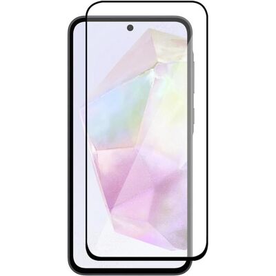Screenguard Samsung Galaxy A35 5G Full Screen Protective Glass 2.5D 9H (Samsung Galaxy A35), Téléphone portable : film de protection, Noir - Publicité Screenguard Samsung Galaxy A35 5G Full Screen Protective Glass 2.5D 9H (Samsung Galaxy A35), Téléphone portable : film de protection, Noir - Publicité