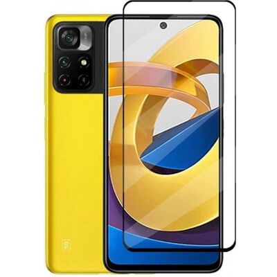 Screenguard Xiaomi Poco M4 Pro 5G Full Screen Protective Glass 2.5D 9H (Xiaomi Poco M4 Pro), Téléphone portable : film de protection, Noir - Publicité Screenguard Xiaomi Poco M4 Pro 5G Full Screen Protective Glass 2.5D 9H (Xiaomi Poco M4 Pro), Téléphone portable : film de protection, Noir - Publicité