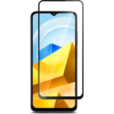 Screenguard Xiaomi Poco M5 Full Screen Protective Glass 2.5D 9H (Xiaomi Poco M5), Téléphone portable : film de protection, Noir - Publicité Screenguard Xiaomi Poco M5 Full Screen Protective Glass 2.5D 9H (Xiaomi Poco M5), Téléphone portable : film de protection, Noir - Publicité
