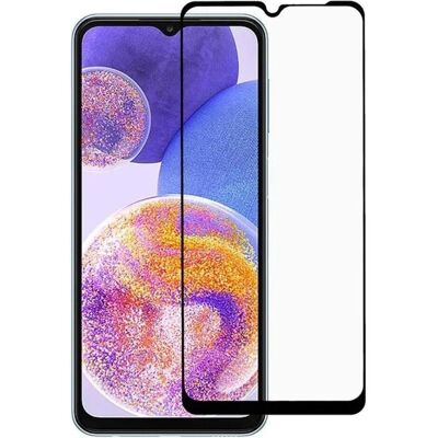 Screenguard Samsung Galaxy A23 5G Full Screen Protective Glass 2.5D 9H (Samsung Galaxy A23 5G), Téléphone portable : film de protection, Noir - Publicité Screenguard Samsung Galaxy A23 5G Full Screen Protective Glass 2.5D 9H (Samsung Galaxy A23 5G), Téléphone portable : film de protection, Noir - Publicité