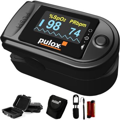 Pulox, Oxymètre de pouls + ECG, Pulsoximeter PO-200 - Publicité Pulox, Oxymètre de pouls + ECG, Pulsoximeter PO-200 - Publicité