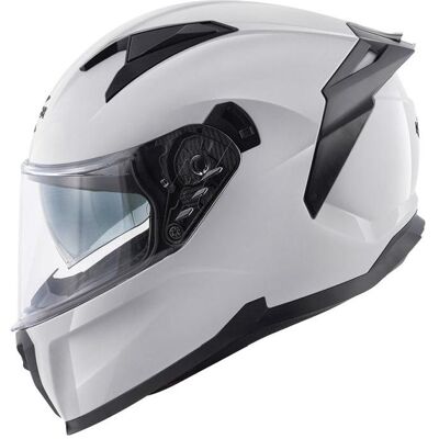 Kappa, Casque de moto, CASQUE KV52 KRONOS FULL VISOR AVEC VISIÈRE BLANC TAILLE 56 / S (HOMOLOGATION ECE 22R06) (S) - Publicité Kappa, Casque de moto, CASQUE KV52 KRONOS FULL VISOR AVEC VISIÈRE BLANC TAILLE 56 / S (HOMOLOGATION ECE 22R06) (S) - Publicité