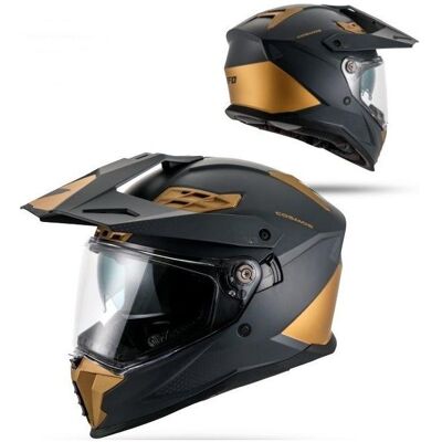 UFO, Casque de moto, 2026/01 Casque Cosmos tout-terrain / double usage / de randonnée / crossover avec visière, visière (L) - Publicité UFO, Casque de moto, 2026/01 Casque Cosmos tout-terrain / double usage / de randonnée / crossover avec visière, visière (L) - Publicité