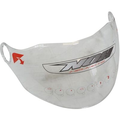 Nox, Casque moto : accessoires, Pièces : visière/lentille/verre pour casque N710, couleur transparente (claire) - Publicité Nox, Casque moto : accessoires, Pièces : visière/lentille/verre pour casque N710, couleur transparente (claire) - Publicité