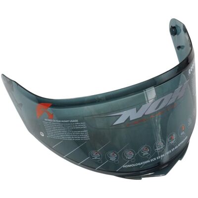 Nox, Casque moto : accessoires, Pièces : visière/lentille/verre pour casque N402, couleur foncée - Publicité Nox, Casque moto : accessoires, Pièces : visière/lentille/verre pour casque N402, couleur foncée - Publicité