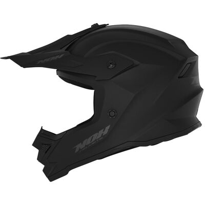 Nox, Casque de moto, Casque de cross / tout-terrain N761, modèle uni, enfant / junior (enfants), couleur noir mat, (M) - Publicité Nox, Casque de moto, Casque de cross / tout-terrain N761, modèle uni, enfant / junior (enfants), couleur noir mat, (M) - Publicité