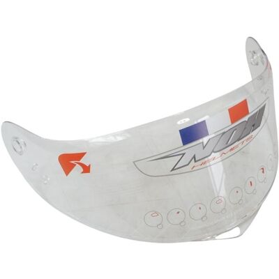 Nox, Casque moto : accessoires, Pièces : visière/lentille/verre pour casque N731, couleur transparente (claire) - Publicité Nox, Casque moto : accessoires, Pièces : visière/lentille/verre pour casque N731, couleur transparente (claire) - Publicité